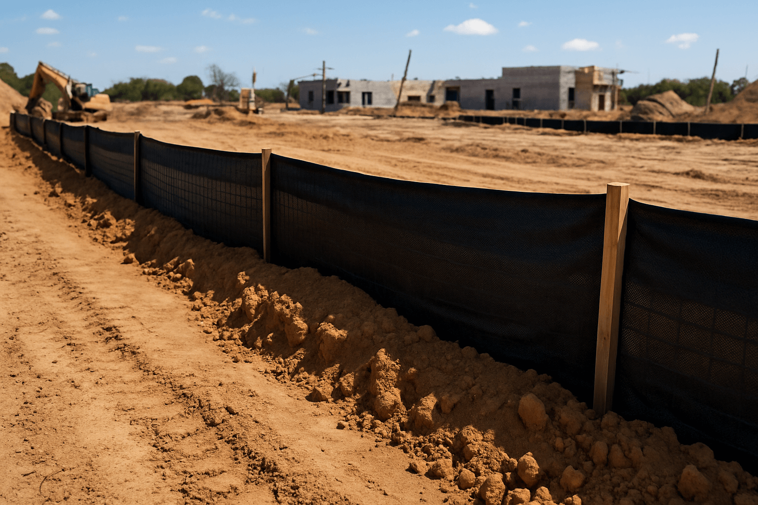 Silt Fence – Black